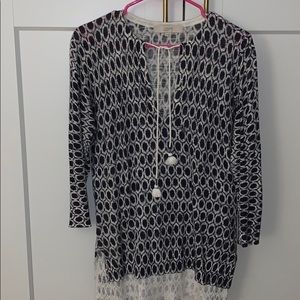 Cute Loft sweater with tassel tie